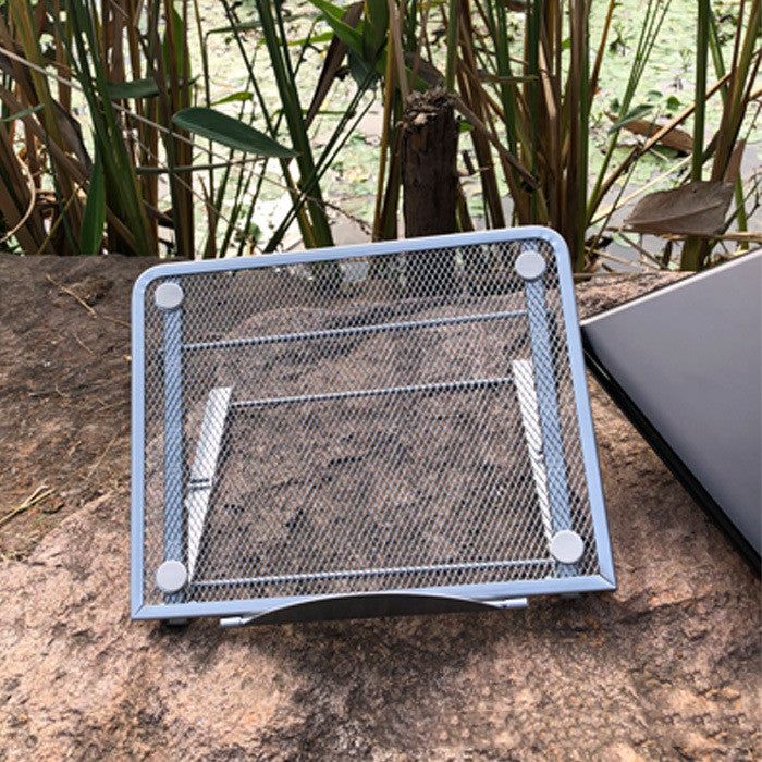 Foldable Adjustable Laptop Stand – Grey