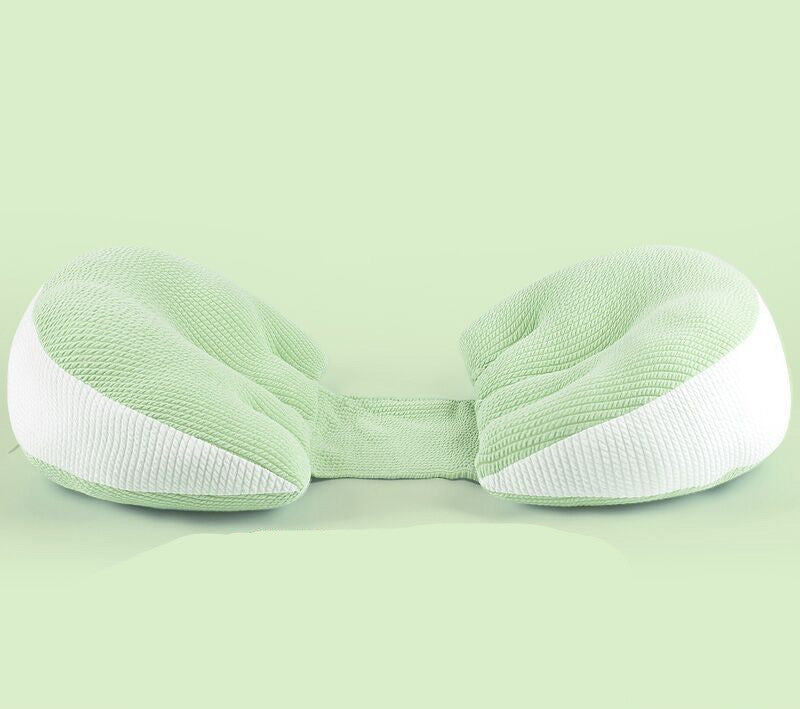 Lumbar Support Cushion for Side Sleeping & Pregnancy – Mint Green Knit
