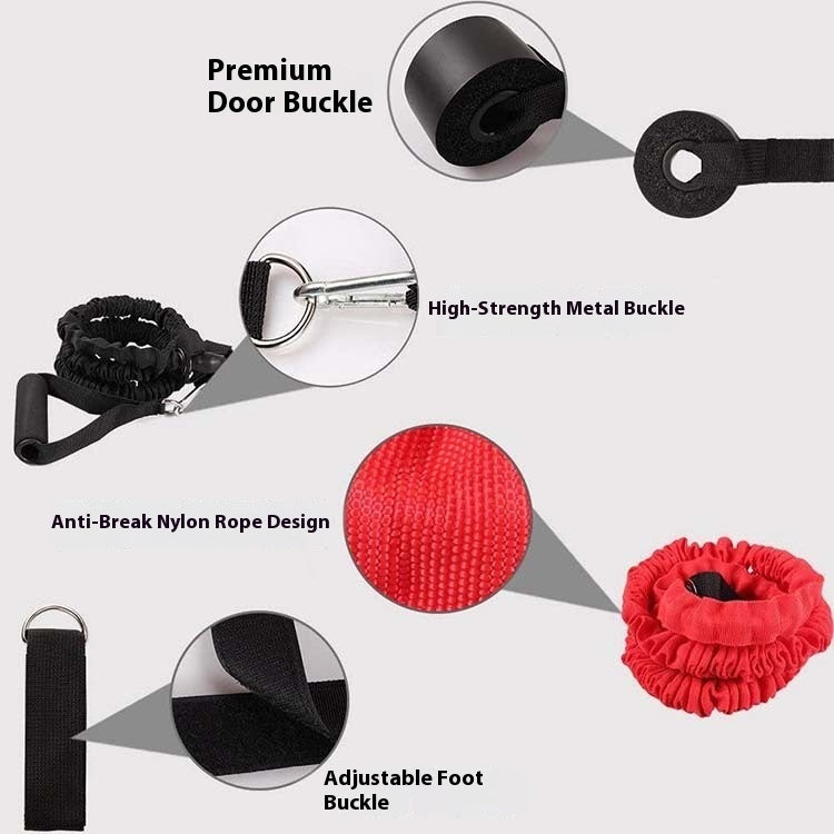 11-Piece Resistance Tube Set with Door Anchor