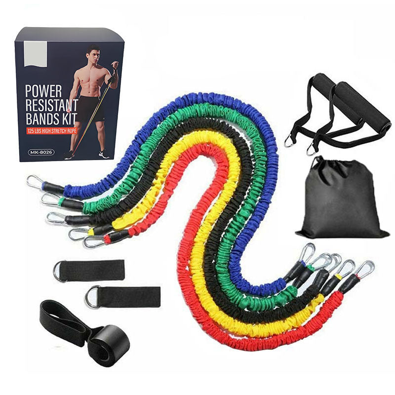 11-Piece Resistance Tube Set with Door Anchor
