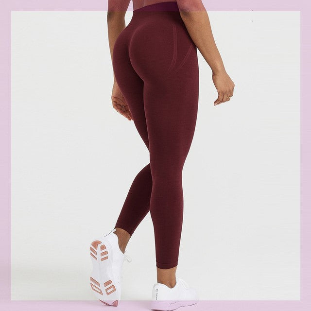 Seamless Scrunch Leggings – Smooth Contour Fit