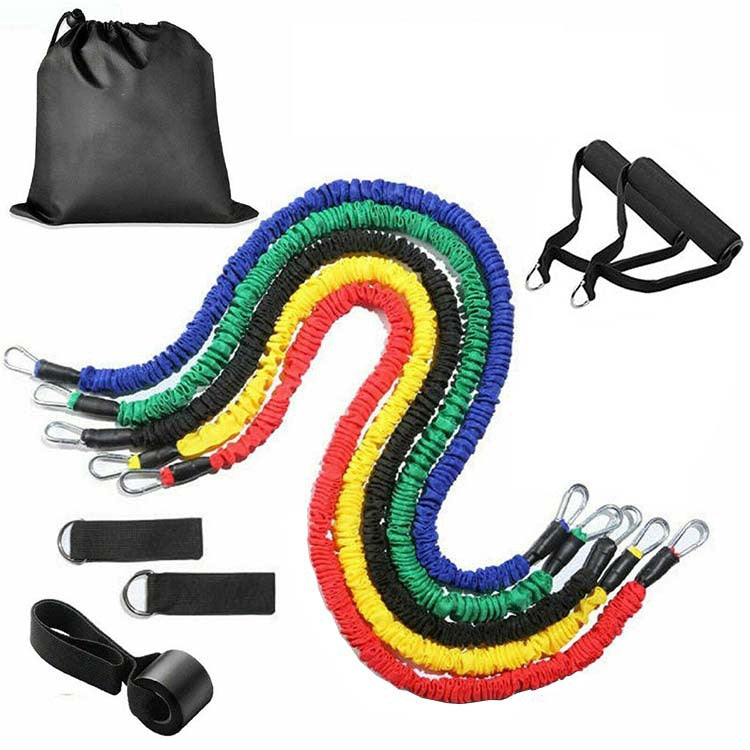 11-Piece Resistance Tube Set with Door Anchor