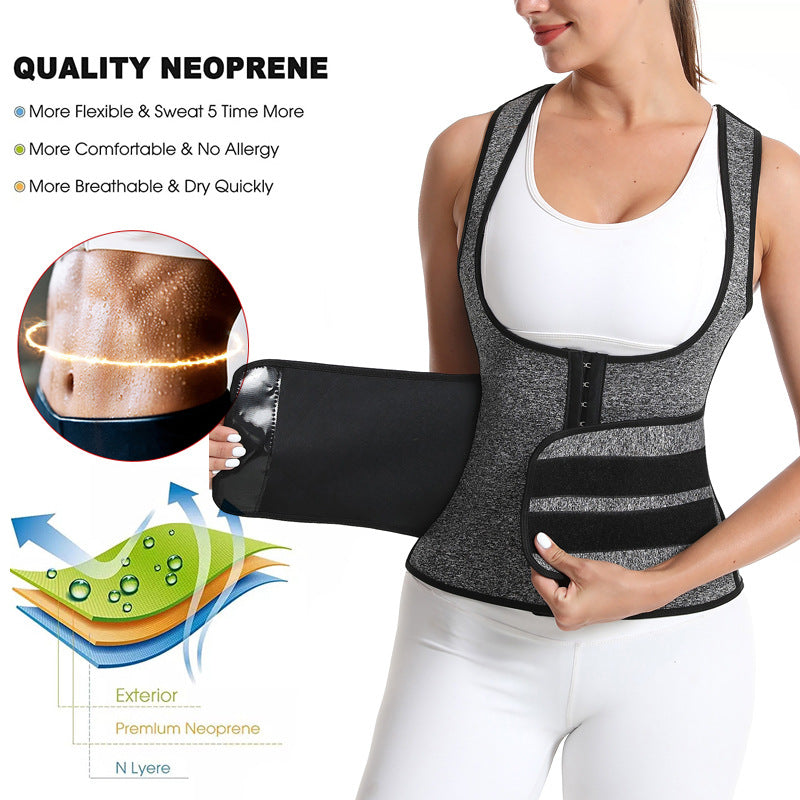 Neoprene Sauna Waist Trimmer Vest