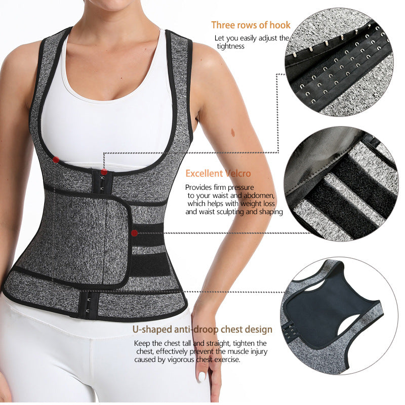 Neoprene Sauna Waist Trimmer Vest